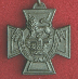 Close-up pic of the Victoria Cross Medal